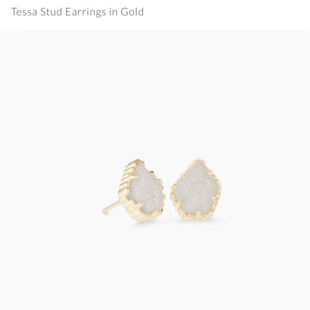 Kendra Scott Tessa stud earrings in gold